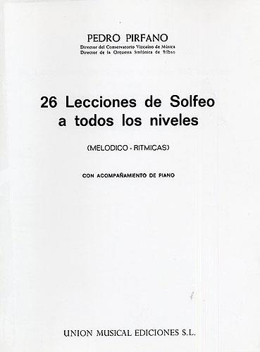 PIRFANO - LECCIONES DE SOLFEO (26) -