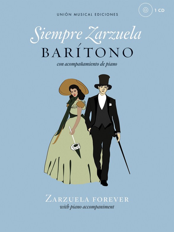 ALBUM - SIEMPRE ZARZUELA BARITONO CON AC PIANO +CD
