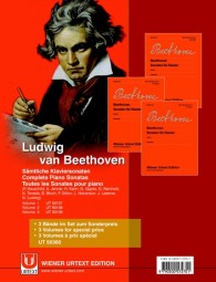 BEETHOVEN L.V. - SONATAS COMPLETAS PIANO URTEXT