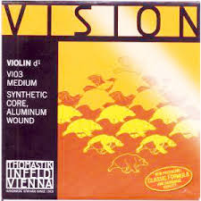 CUERDA VIOLIN - THOMASTIK VISION 3 RE- D VI03 ALUMINIO