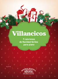 VARIOS -  9 CANCIONES DE NAVIDAD FACILES  PARA PIANO