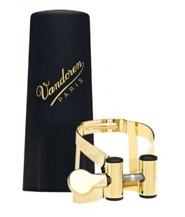 ABRAZADERA Y BOQUILLERO SAXO SOPRANO - VANDOREN M/O DORADA LC56DP