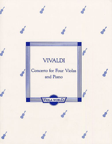 VIVALDI A. - CONCIERTO 4 VIOLA Y PIANO