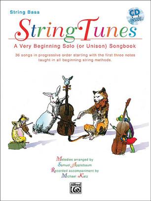 APPLEBAUM S. - STRING TUNES (AB) (+CD) -CONTRABAJO