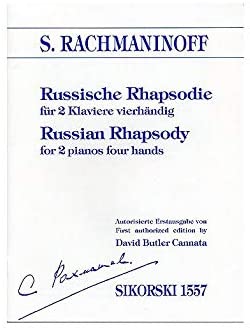 RACHMANINOFF S. - RAPSODIA RUSA - (2P 4MANOS)