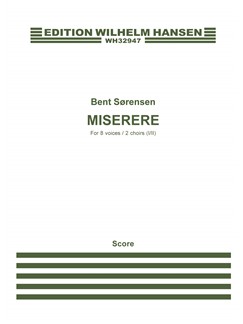SORENSEN B. - MISERERE 8 VOCES /2 COROS