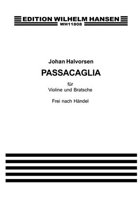 HALVORSEN / HANDEL G.F. - PASSACAGLIA SOL m -VL/VA