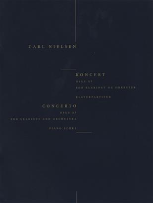 NIELSEN C. - CONCIERTO - OP.57 (CLARINET AND PIANO)