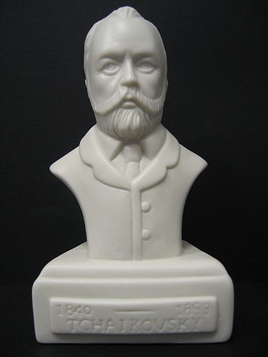 REGALO- BUSTO PORCELANA COMPOSITOR TCHAIKOVSKY (13CM)