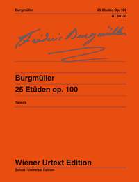 BURGMULLER F. - ESTUDIOS FACILES (25) OP.100 URTEXT