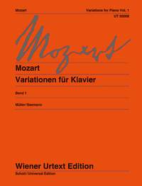 MOZART W.A. - VARIACIONES V.1 URTEXT -