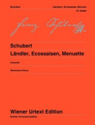 SCHUBERT F. - LANDLER, ESCOCESAS Y MINUETOS URTEXT -