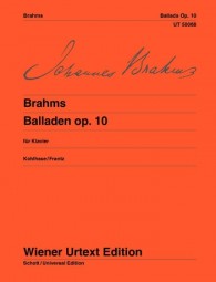 BRAHMS J. - BALADAS (4) URTEXT - OP.10