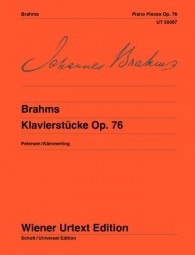 BRAHMS J. - PIEZAS URTEXT (8) - OP.76