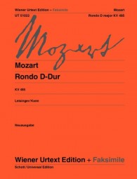 MOZART W.A. - RONDO URTEXT - KV.485