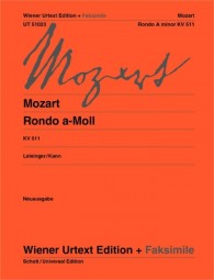 MOZART W.A. - RONDO LA m URTEXT (FAC) - KV.511