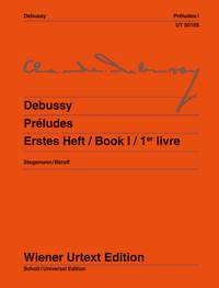 DEBUSSY C. - PRELUDIOS V.1 URTEXT -