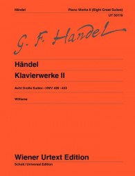 HANDEL G.F. - OBRAS V.2 URTEXT (8 SUITES) - HWV-426-433