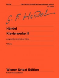 HANDEL G.F. - OBRAS V.3 URTEXT -