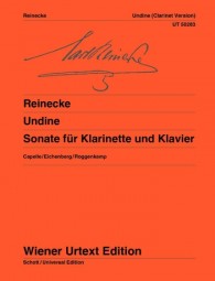 REINECKE C. - SONATA UNDINE OP.167 URTEXT CLARINETE