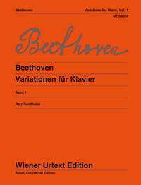 BEETHOVEN L.V. - VARIACIONES V.1 URTEXT -