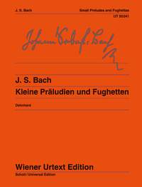 BACH J.S. - PEQUEÑOS PRELUDIOS Y FUGAS URTEXT