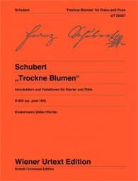 SCHUBERT F. - VARIACIONES SOBRE TROCKNE BLUMEN OP.POST.160 URTEXT
