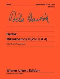 BARTOK B. - MIKROKOSMOS 2 URTEXT ( V.3 Y V.4) URTEXT