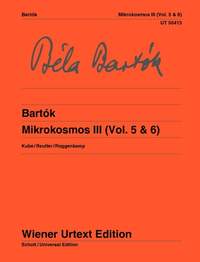 BARTOK B. - MIKROKOSMOS 3 URTEXT ( V.5 Y V.6) URTEXT