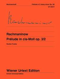 RACHMANINOFF S. - PRELUDIO DO#m OP.3/2