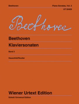 BEETHOVEN L.V. - SONATAS DE PIANO V.3 URTEXT