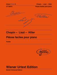 ALBUM - URTEXT PRIMO CHOPIN LISZT HILLER PIEZAS FACILES PIANO
