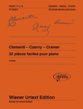ALBUM - URTEXT PRIMO Nº6 CLEMENTI CZERNY CRAMER