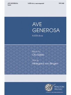 GJEILO O. - AVE GENEROSA SATB/PIANO
