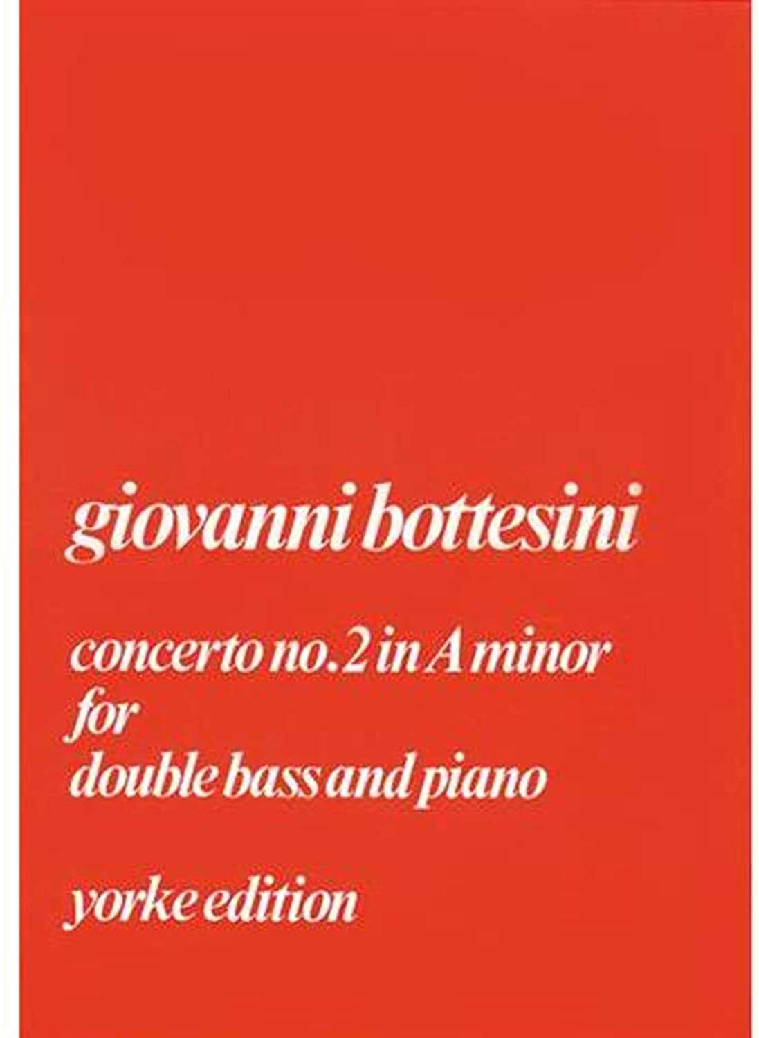 BOTTESINI G. - CONCIERTO Nº2 LA m -