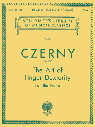 CZERNY C. - ARTE DE DAR SOLTURA DEDOS - OP.740