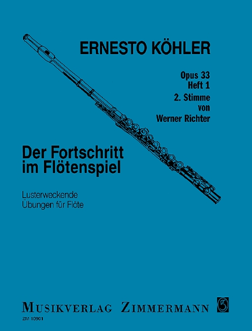 KOHLER E. -ESTUDIOS OP.33 V.1 ( 2 FLAUTAS)