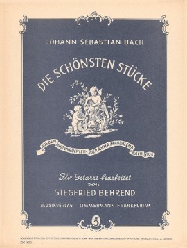 BACH J.S. - PIEZAS ALBUM ANA MAGDALENA GUITARRA