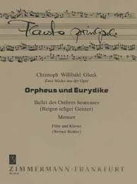 GLUCK C.W. - ORFEO Y EURIDICE -MENUET (FL)