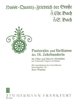 ALBUM - PASTORALES Y SICILIANOS DEL S.XVIII FLAUTA Y PIANO
