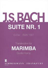 BACH J.S. - SUITE Nº1 SOLM BWV1007 MARIMBA