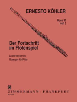 KOHLER E. - ESTUDIOS AVANZADOS (8) - OP.33 Nº3