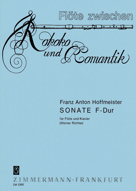 HOFFMEISTER F. - SONATA FA M -