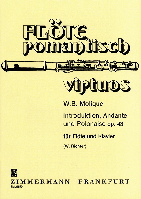 MOLIQUE W.B. - INTRODUCCION, ANDANTE Y POLONESA - OP.43