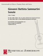 SAMMARTINI G.B. - SONATA SOL M   (FL /V /OB /GUIT) -