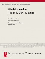KUHLAU F. - TRIO SOL M - OP.119 2FL/P