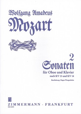 MOZART W.A. - SONATAS (2) - KV.13/14