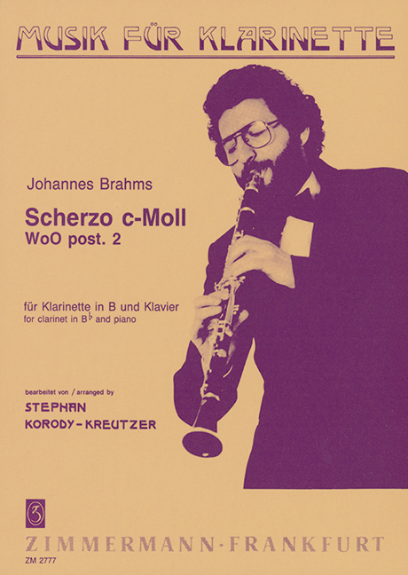 BRAHMS J. - SCHERZO DO m - WOO POST. 2