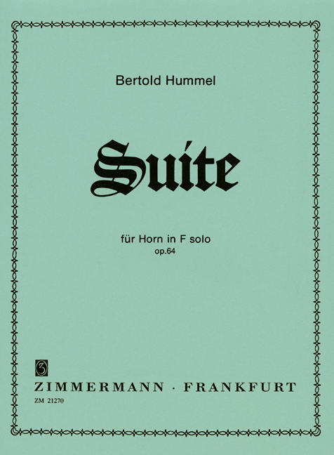 HUMMEL B. - SUITE - OP.64