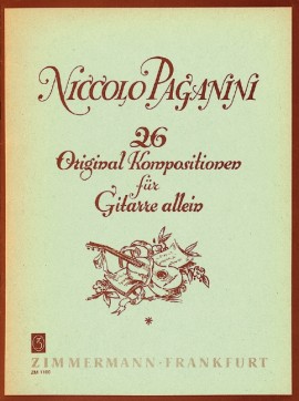 PAGANINI N. - COMPOSICIONES ORIGINALES GUITARRA (26) -